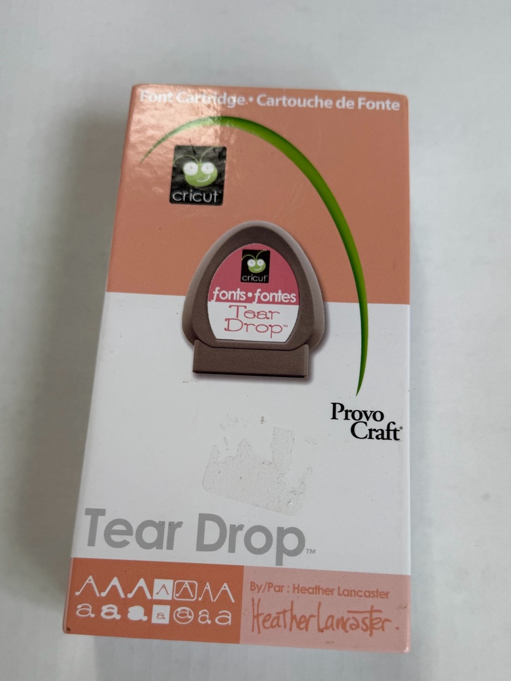 Cricut Tear Drop Brand New Crafting